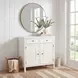 Imperial White Console Cabinet