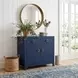 Chatham Dark Navy Blue Accent Cabinet