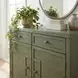 Imperial Green Console Cabinet