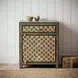 Perna Greens and Beige Hand Painted Chest
