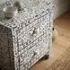 Bone Inlay Vivienne Blue Accent Chest