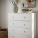 Lark White Chest