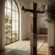Industrial Chic Coat Rack