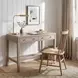 Nora Light Oak 2 Drawer Writing Desk