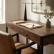 Drake Brown And Black Writing Desk