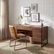 Drake Brown And Black Executive Desk