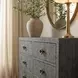 Chatham Charcoal Raffia Dresser