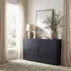 Lark Blue 6 Drawer Dresser
