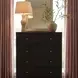 Nora Antique Taupe 36" Rectangular 5 Drawer Tall Dresser