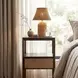 Butler Loft Vardo Distressed Multi 1 Drawer Cane Nightstand