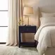 Bar Harbor Dark Navy Raffia Nightstand