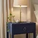Bar Harbor Dark Navy Raffia Nightstand