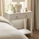Lark White 1 Drawer Nightstand