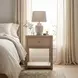 Nora Light Oak 1 Drawer Small Nightstand