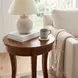 Holdin Traditional Burl Side Table