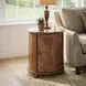 Lawrie Masterpiece Olive Ash Burl Drum Table