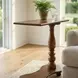 Mabry Medium Brown Mobile Tray Table