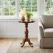 923101 Masterpiece Olive Ash Burl Scatter Table