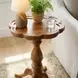 923101 Masterpiece Olive Ash Burl Scatter Table