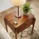 Wilshire Olive Ash Burl Accent Table