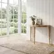 Ingrid Light Burl Console Table