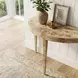 Ingrid Light Burl Console Table