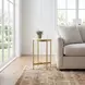 Butler Loft Claypool White Marble End Table