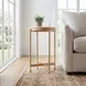 Butler Loft Claypool White Marble End Table