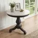 Danielle Washed Black And White Marble Side Table