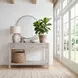 Nora Antique Taupe Console Table