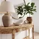 Astor Light Burl Console Table