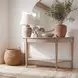 Astor Antique Beige Console Table