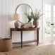 Masterpiece Astor Nutmeg Demilune Console Table