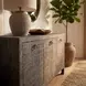 Chatham Charcoal Raffia Sideboard
