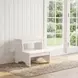 Melrose Cottage White Step Stool