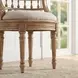 Hathaway Antique Beige Vanity Stool