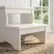 Melrose Cottage White Step Stool