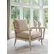 Sunset Key Miramar Brown Upholstered Accent Chair