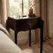Wilshire Black Nightstand