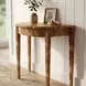 Chester Traditional Burl Console Table