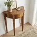 Chester Olive Ash Burl Console Table