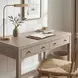 Nora Light Oak 2 Drawer Writing Desk