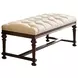 Kingstown Bellport Beige Upholstered 59" Bed Bench