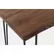 Nature's Edge Chestnut and Dark Brown Upholstered 5 Piece Counter Height Dining Set