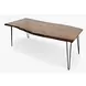 Nature's Edge Chestnut and Gray Upholstered 5 Piece Dining Set