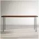 Natures Edge Chestnut 79" Dining Table