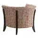 Laurel Canyon Beige and Red Upholstered Westgate Accent Chair