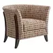 Laurel Canyon Beige and Red Upholstered Westgate Accent Chair