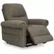Aureta Earth Performance Fabric Power Lift Recliner with Heat and Massage