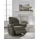 Aureta Earth Performance Fabric Power Lift Recliner with Heat and Massage